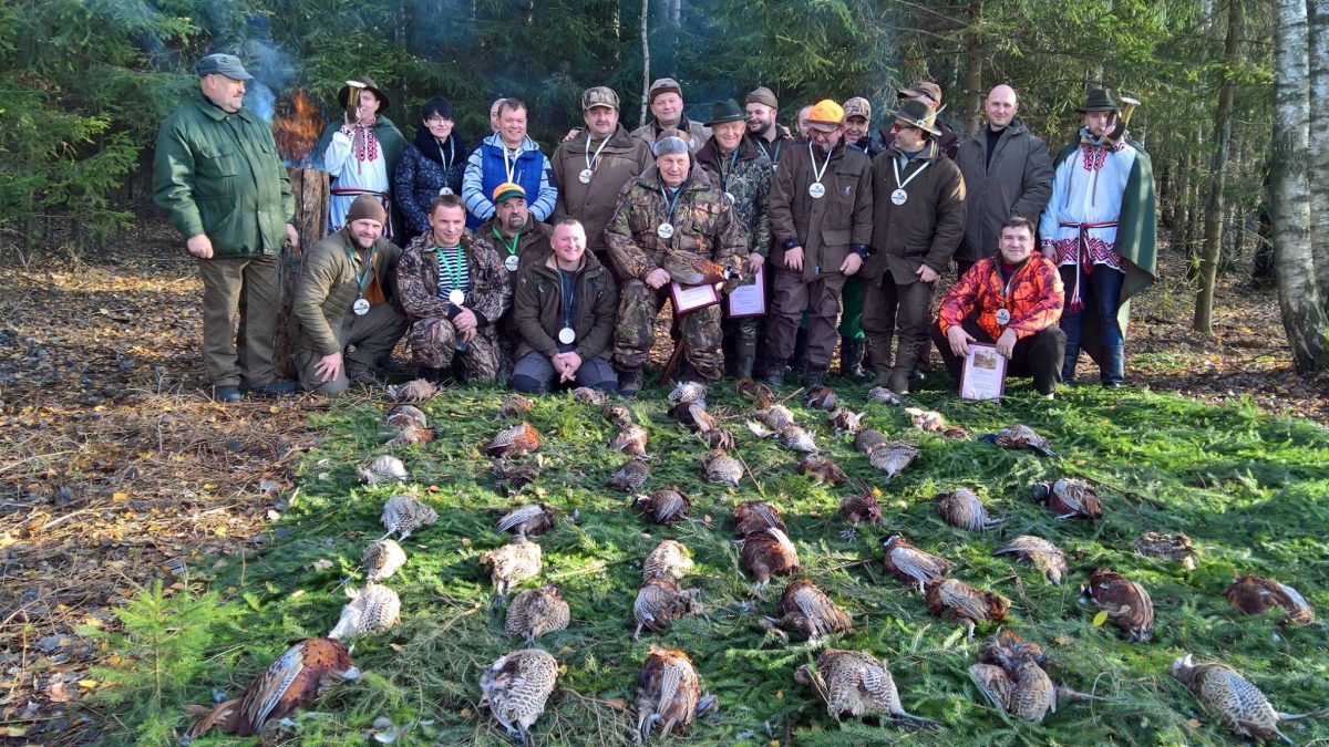 Охота на вольерного фазана 2016